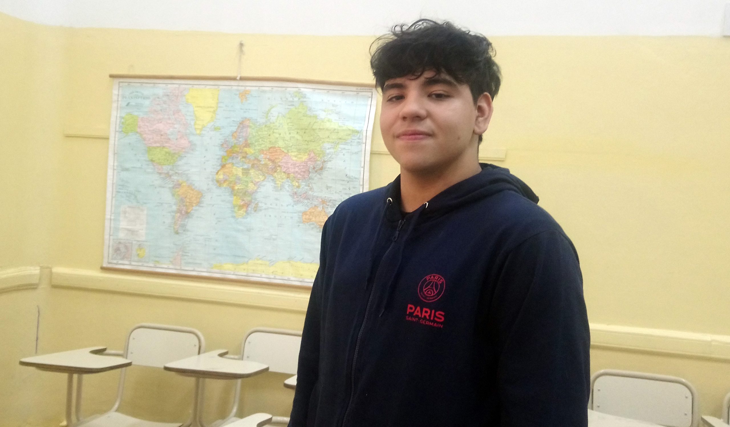 Esteban Quintana, estudiante.