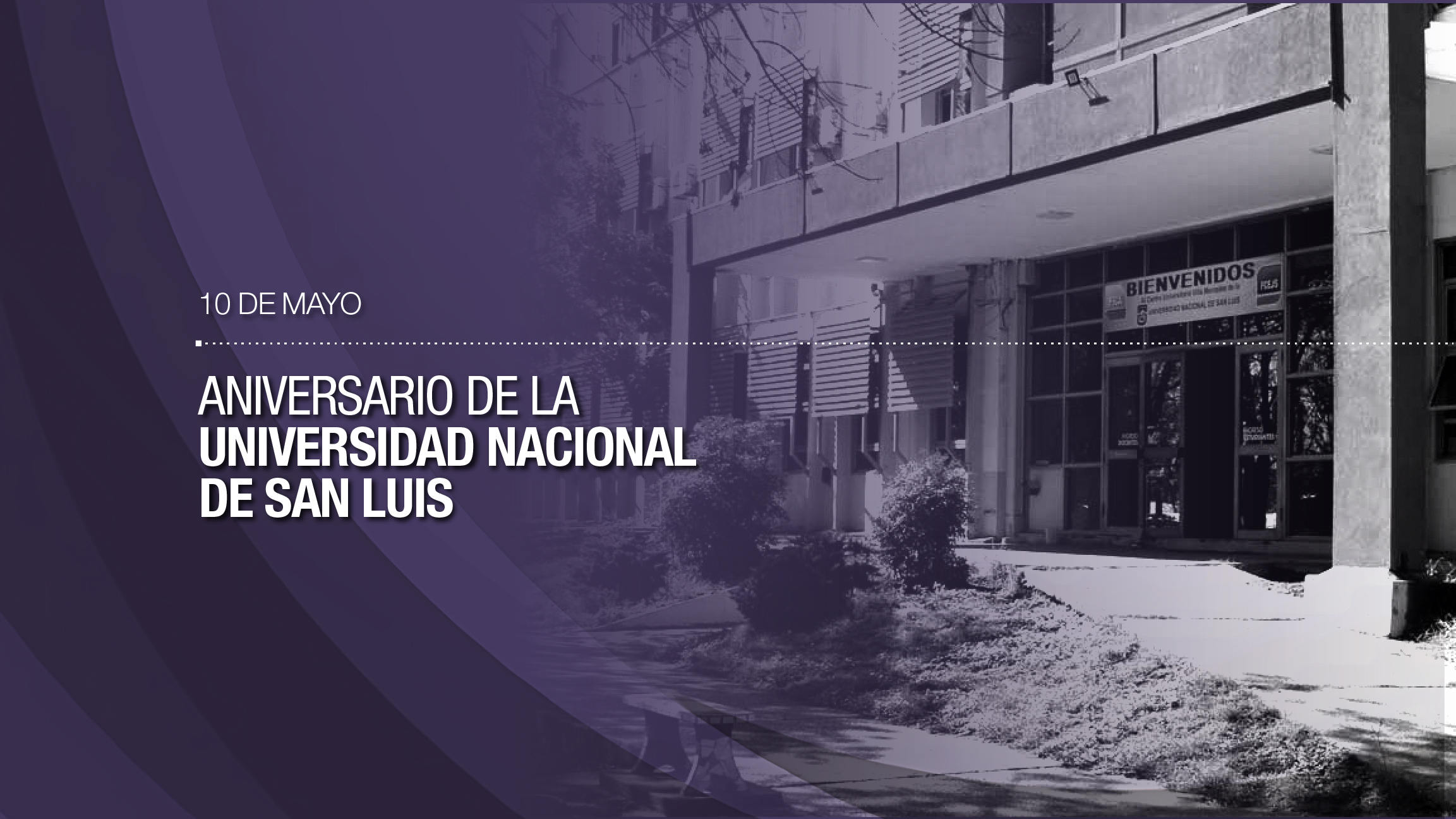 PLACA WEB FCEJS ANIVERSARIO UNSL